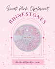 Sweet Pink Opalescent Rhinestones