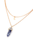 Crystal and Moon Necklace