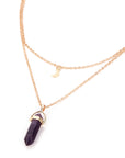 Crystal and Moon Necklace