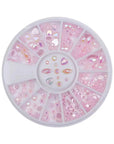 Sweet Pink Opalescent Rhinestones