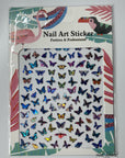 Holographic Butterfly Nail Stickers