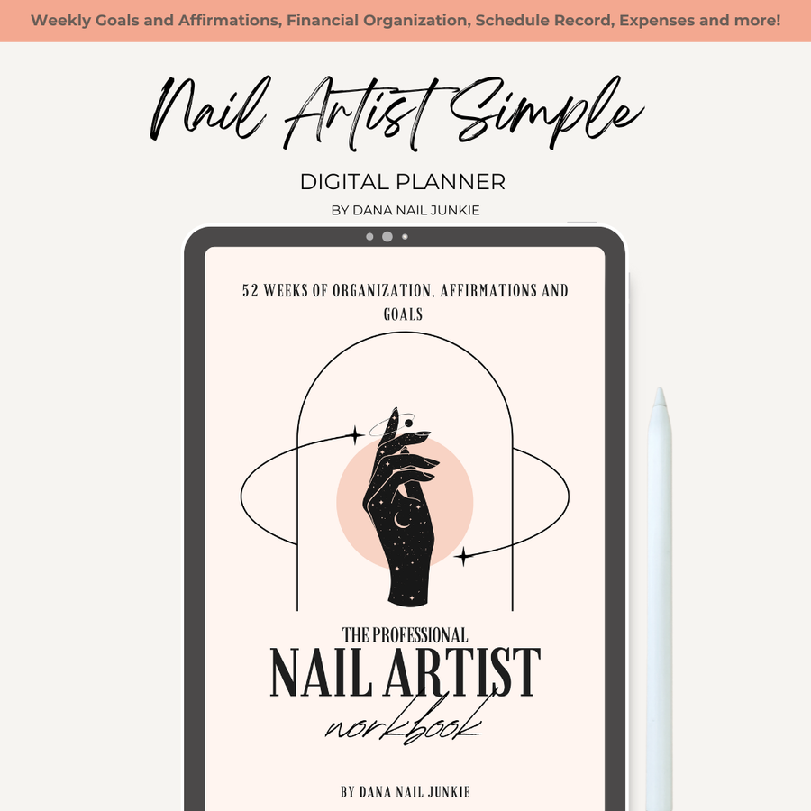 Dana Nail Junkie | Digital Daily Planner