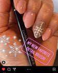 DNJ Black Detailer Nail Art Brush - Vegan