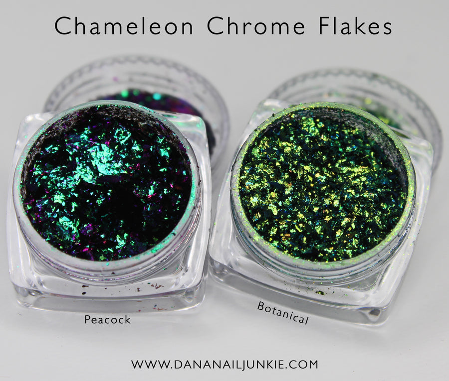 Chameleon Chrome Flakes - Nail Art Chrome