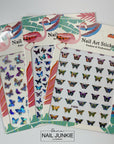 Holographic Butterfly Nail Stickers