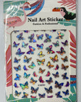 Holographic Butterfly Nail Stickers